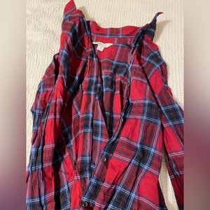 red old navy flannel